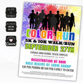 color run flyer